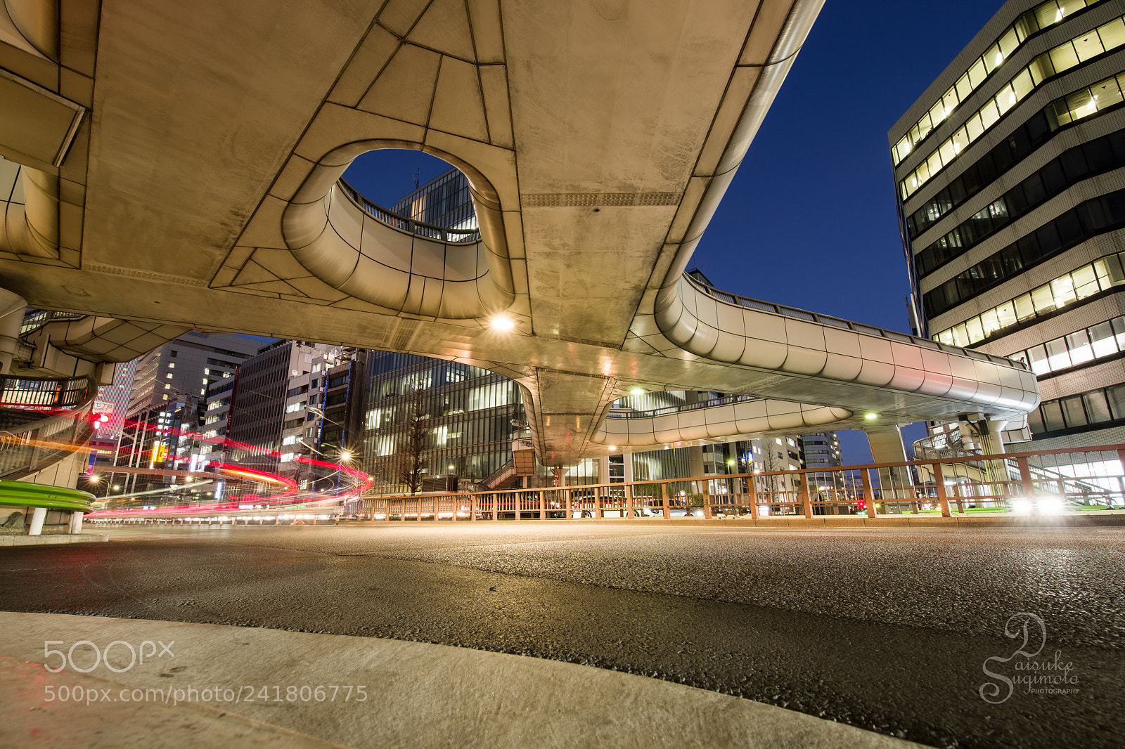 Pentax K-1 sample photo. Overpass at ginza higashi photography