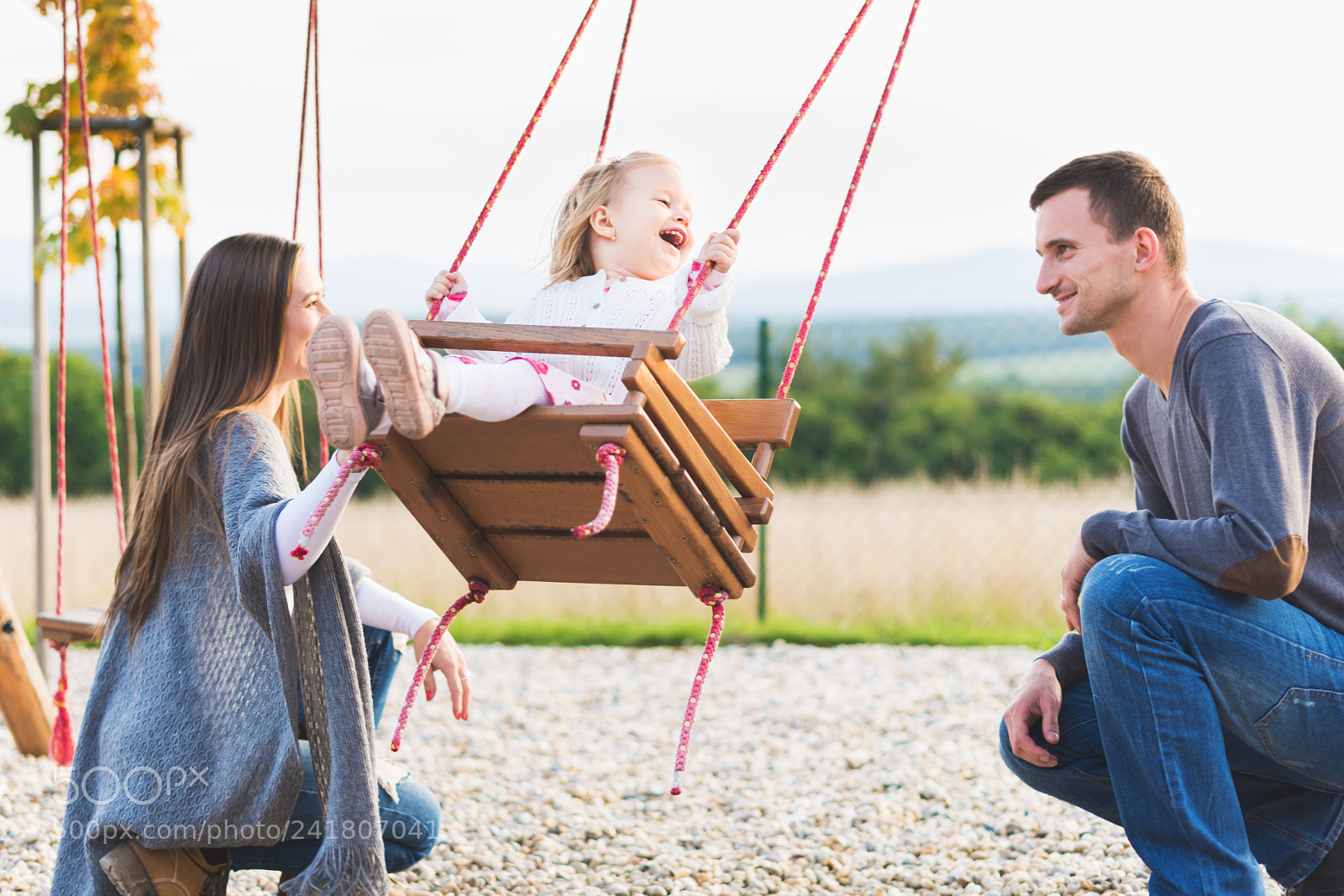 Nikon D810 sample photo. Family with little girl photography