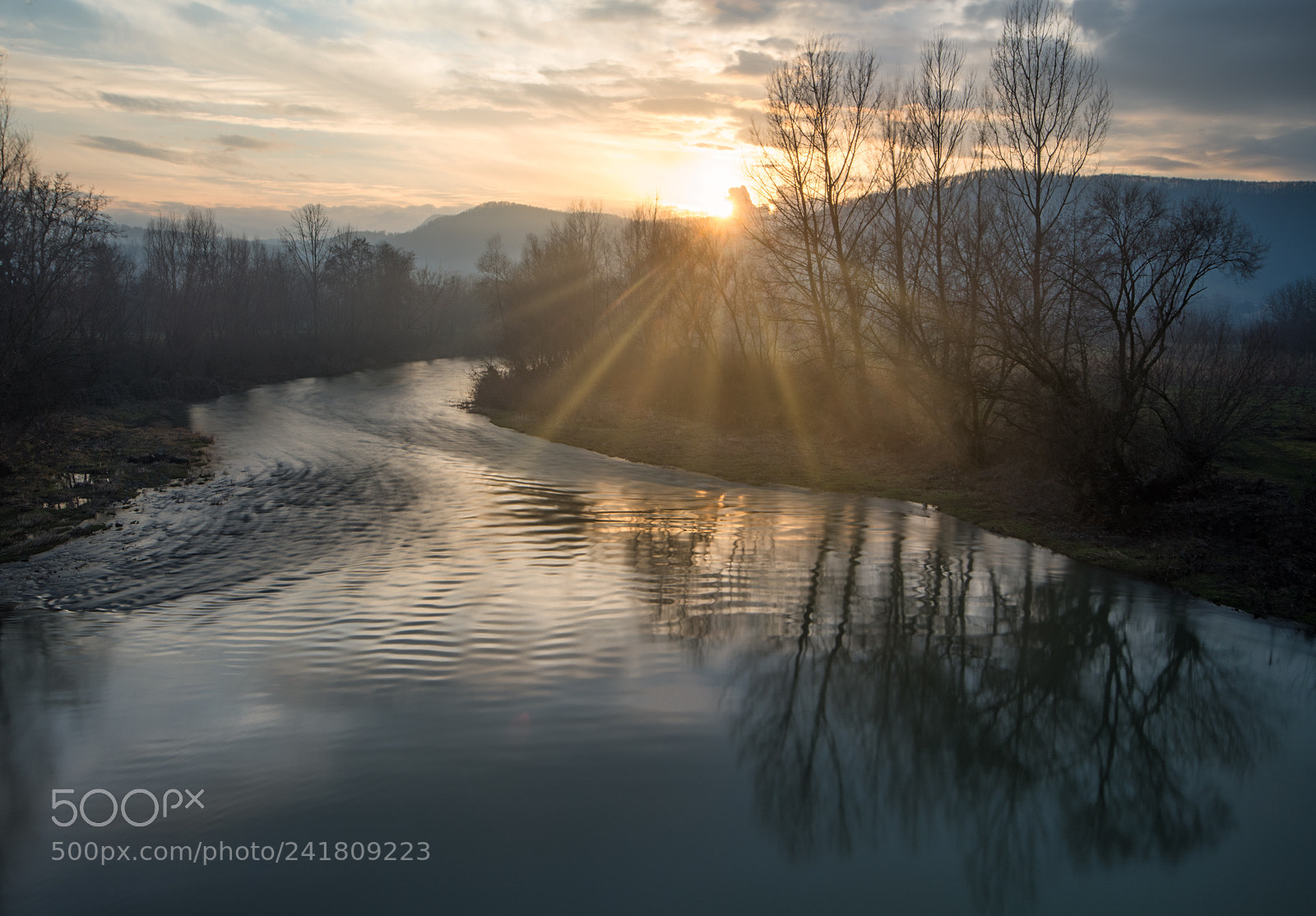 Nikon D850 sample photo. Sunset reflection photography