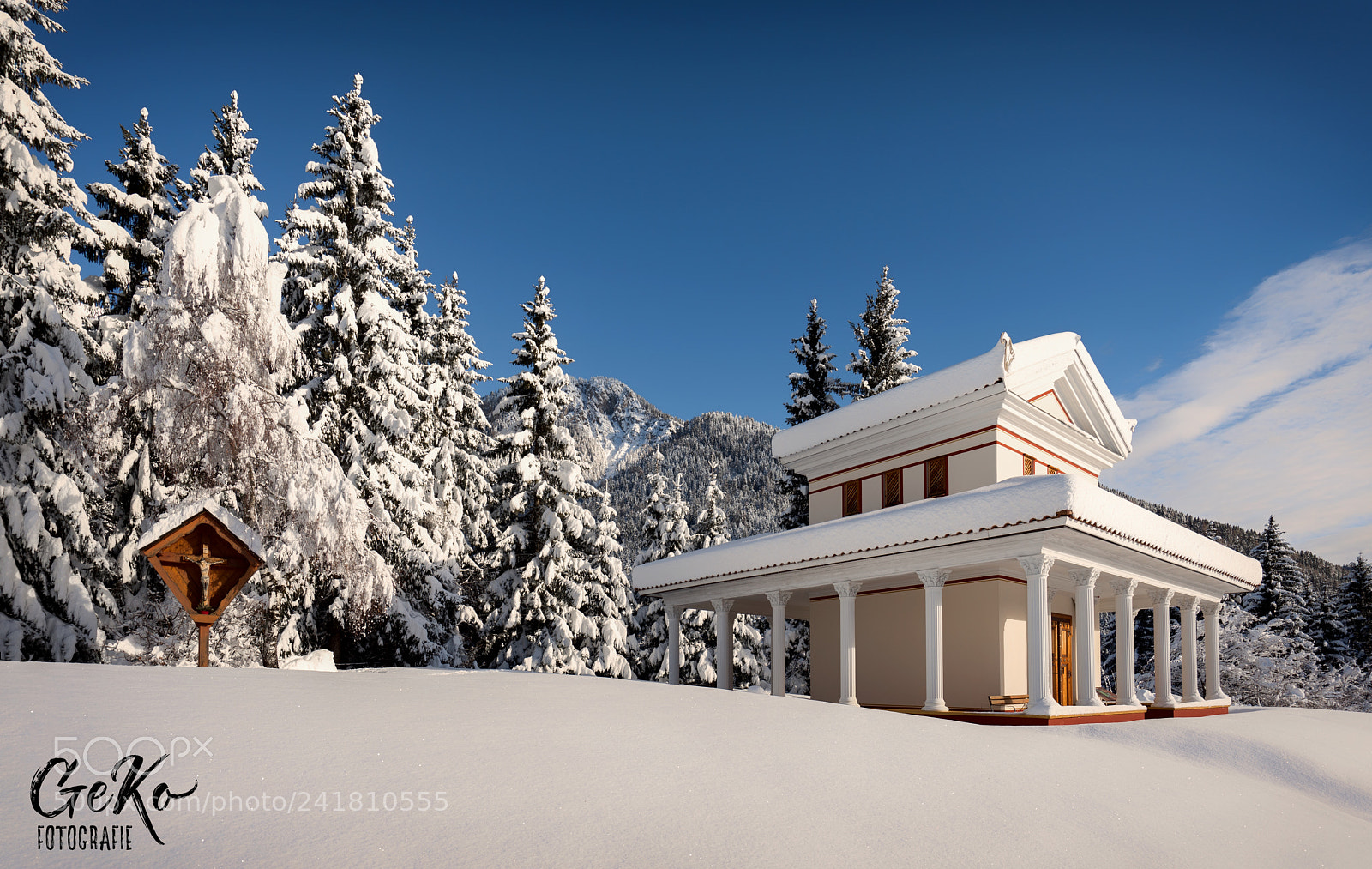 Sony a7R sample photo. Herkules tempel - winter photography