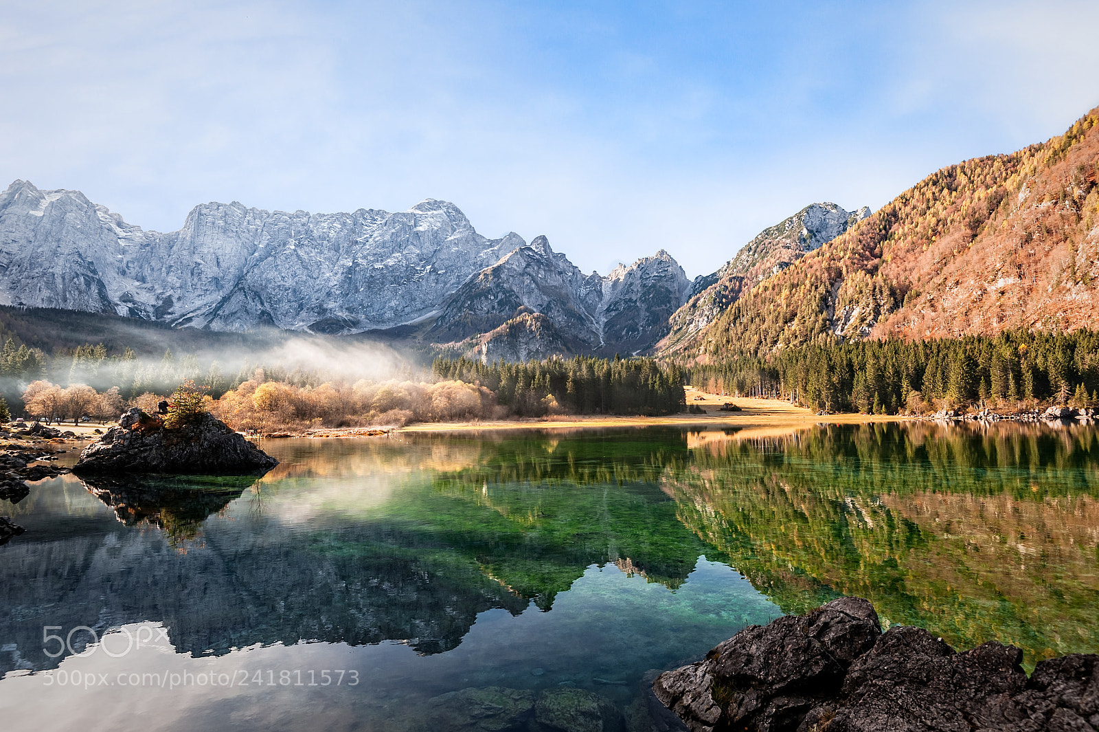 Nikon D700 sample photo. Mountains panorama with lake. photography