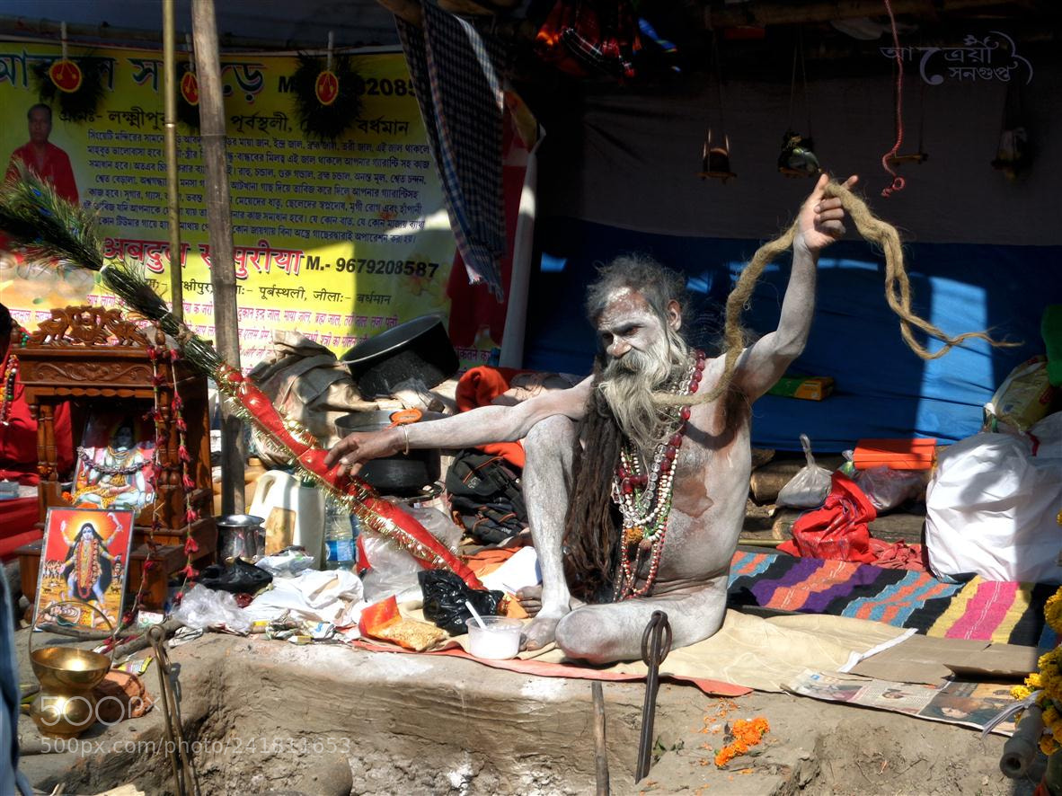 Sony Cyber-shot DSC-W830 sample photo. Naga sanyasi photography