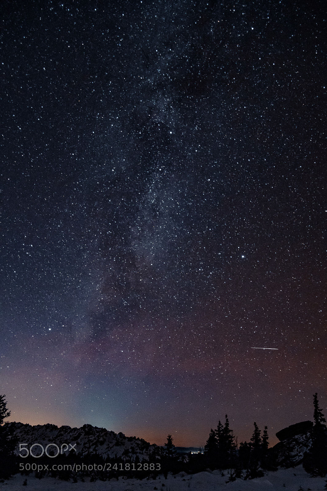 Pentax K-3 II sample photo. Milky way in the photography