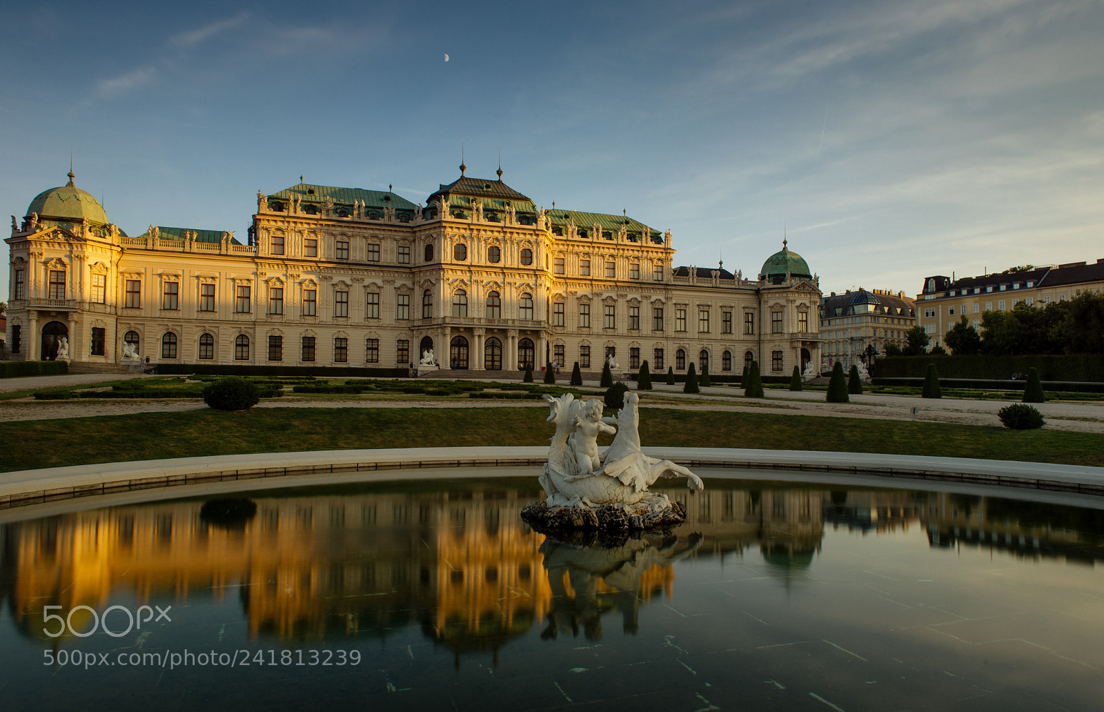 Nikon D600 sample photo. Belvedere palace, vienna photography