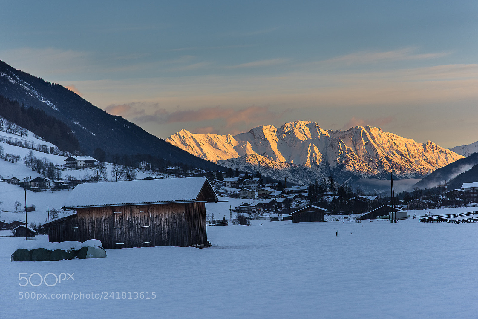 Nikon D810 sample photo. Sunrise in the alps photography