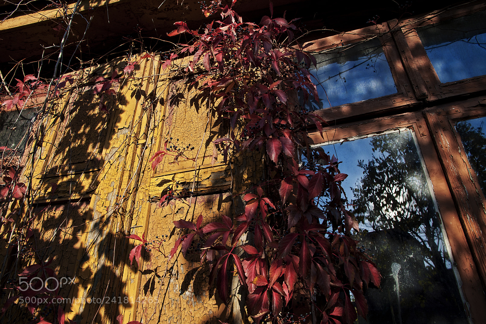 Canon EOS 40D sample photo. The ghost house (7a) photography