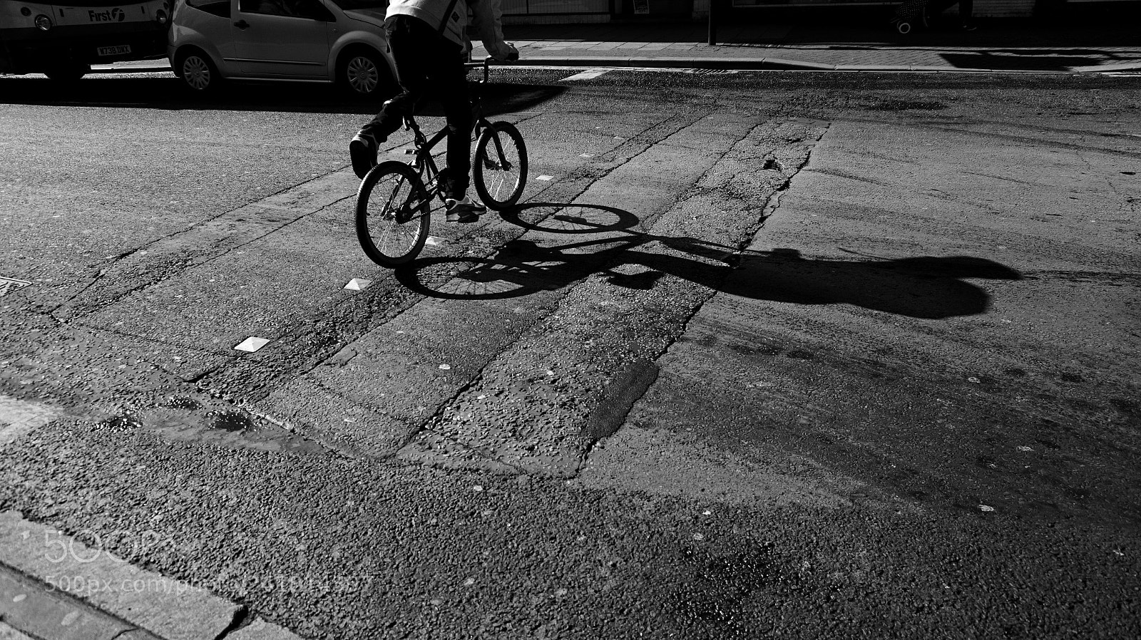 Sony Alpha a5000 (ILCE 5000) sample photo. Shadow road photography