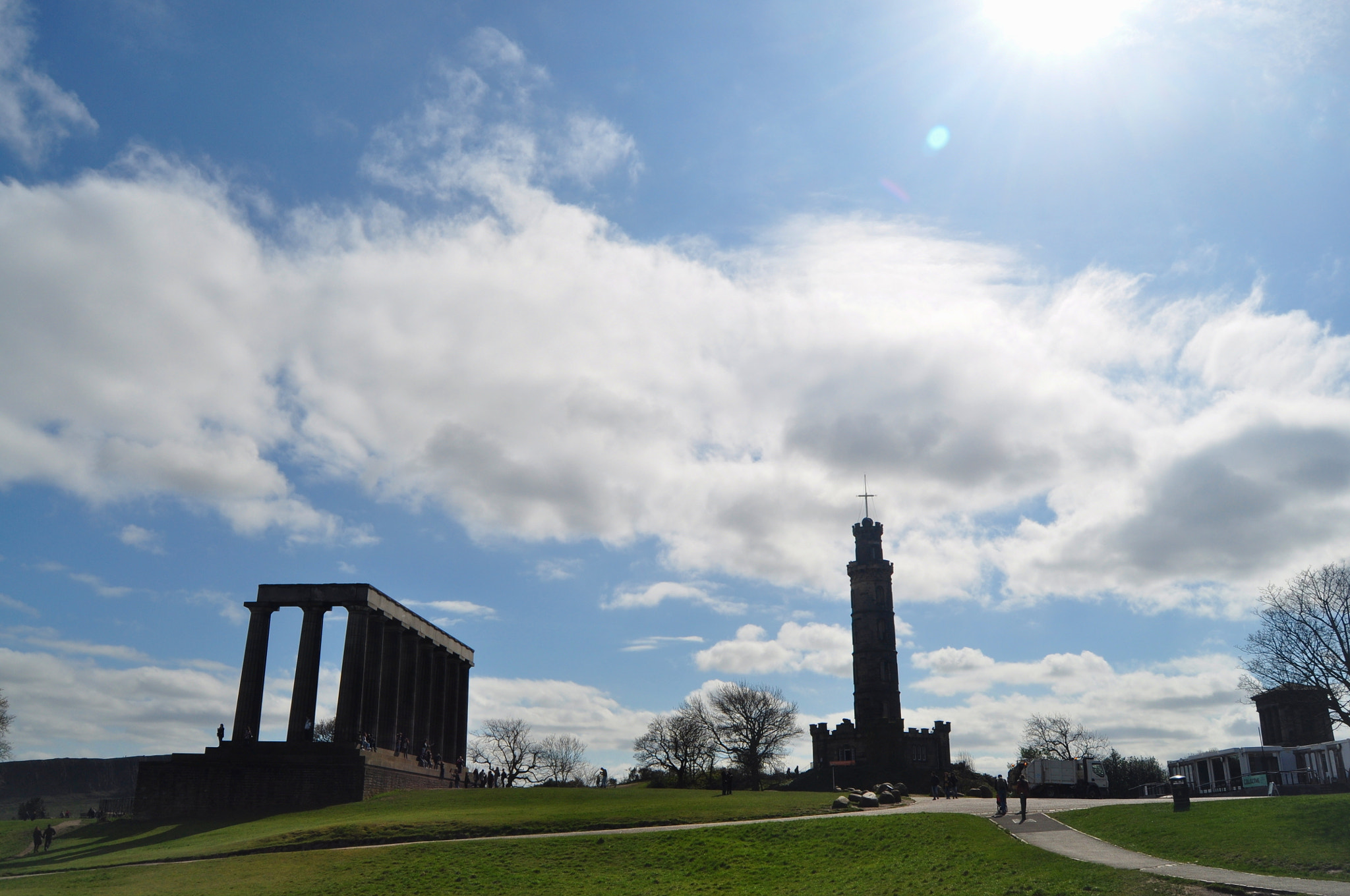 Nikon D5000 sample photo. Calton hill photography