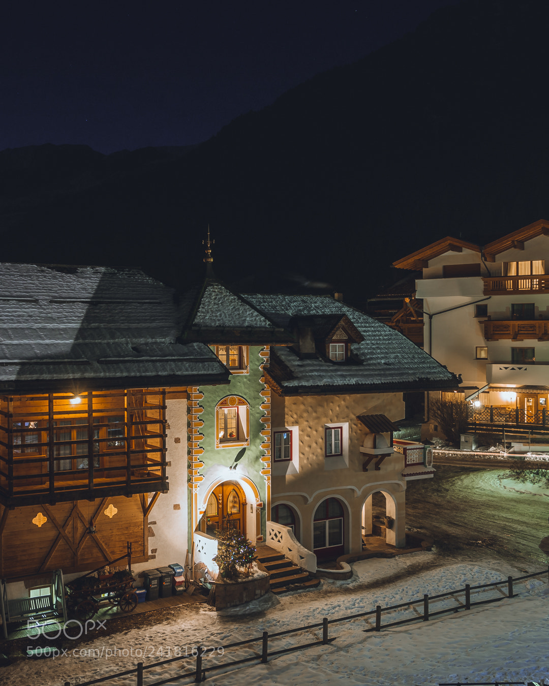 Sony a7 II sample photo. Una notte sulle dolomiti  photography