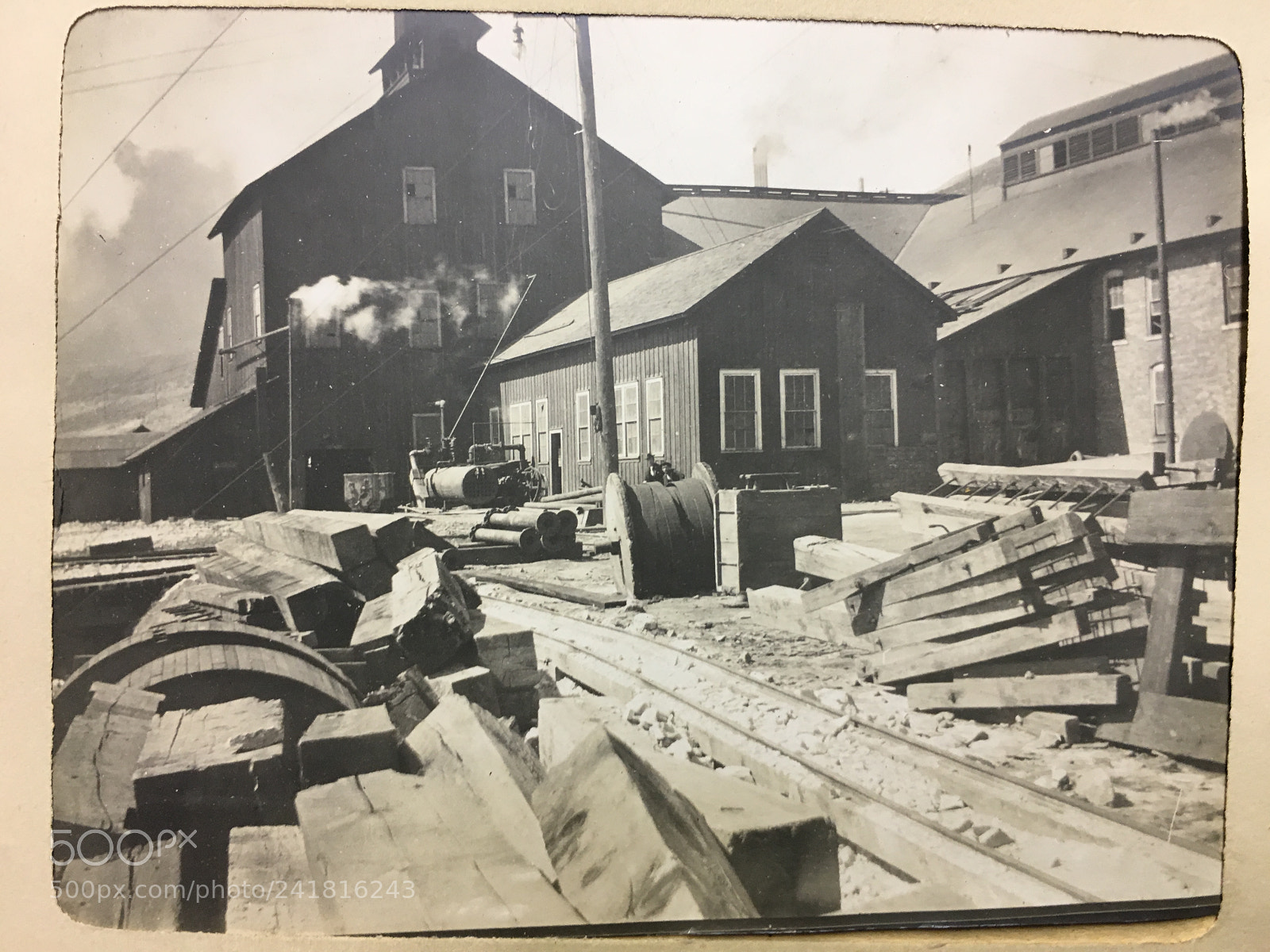 Apple iPhone 6s sample photo. Vintage montana mining photographs photography