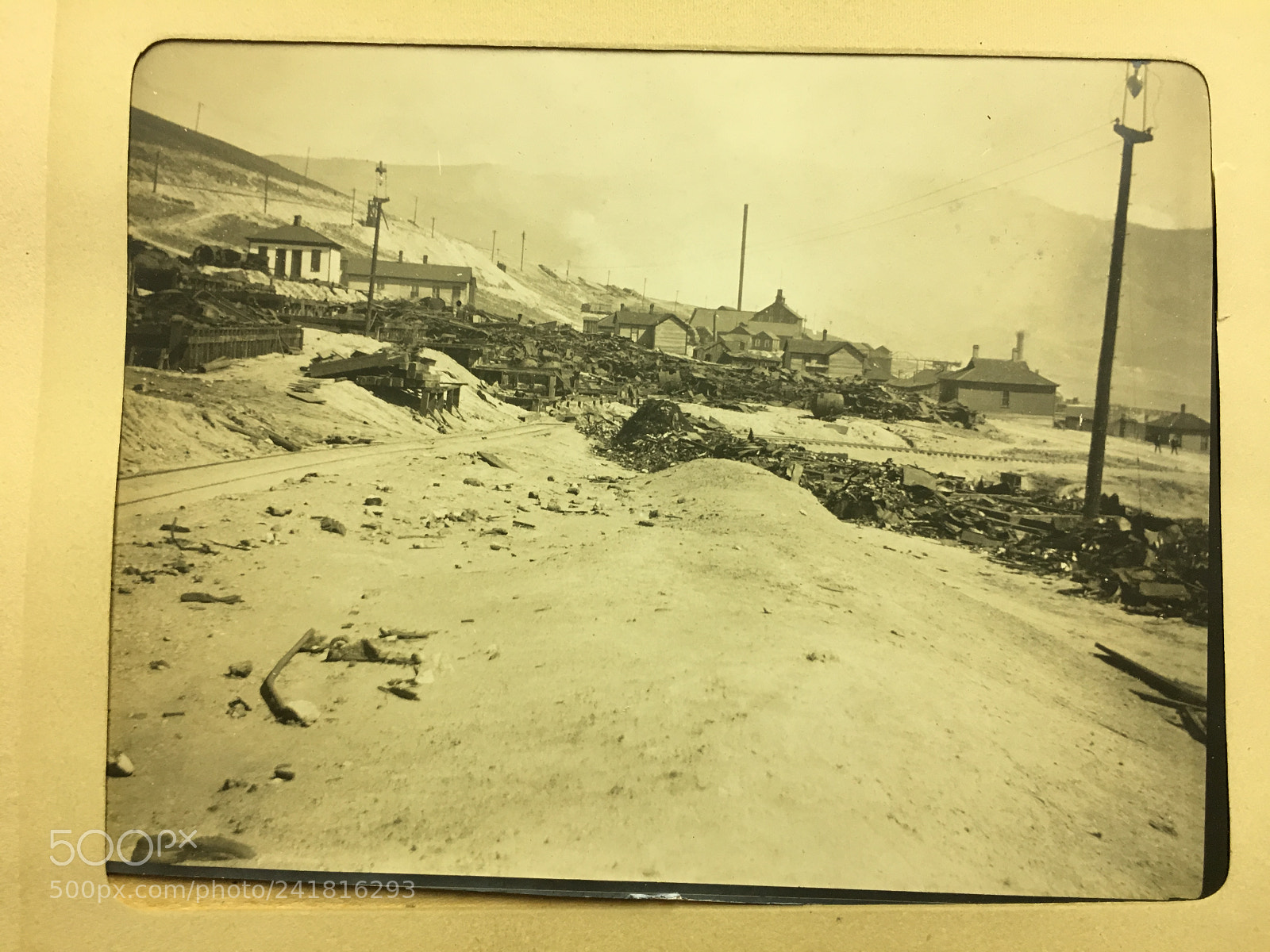 Apple iPhone 6s sample photo. Vintage montana mining photographs photography