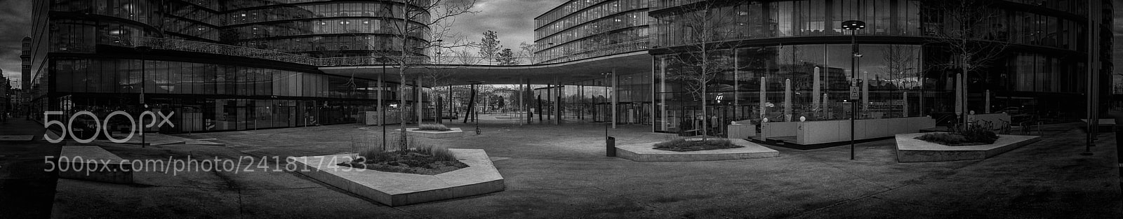 Sony a7 sample photo. Erste campus pano photography