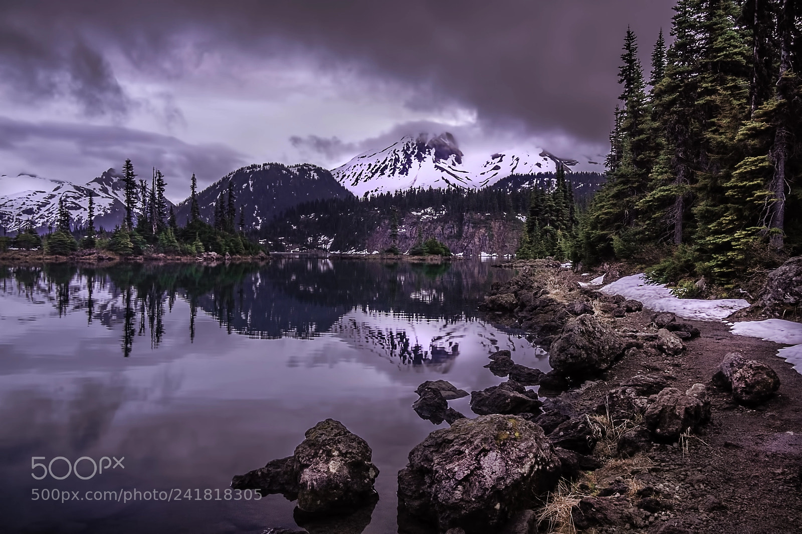 Sony a7R sample photo. Mountain lake photography