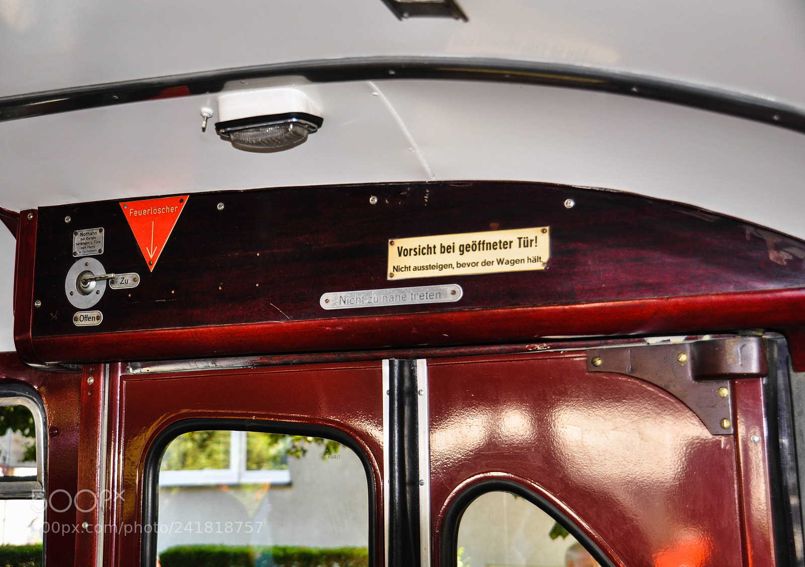 Nikon D90 sample photo. In a historical bus photography