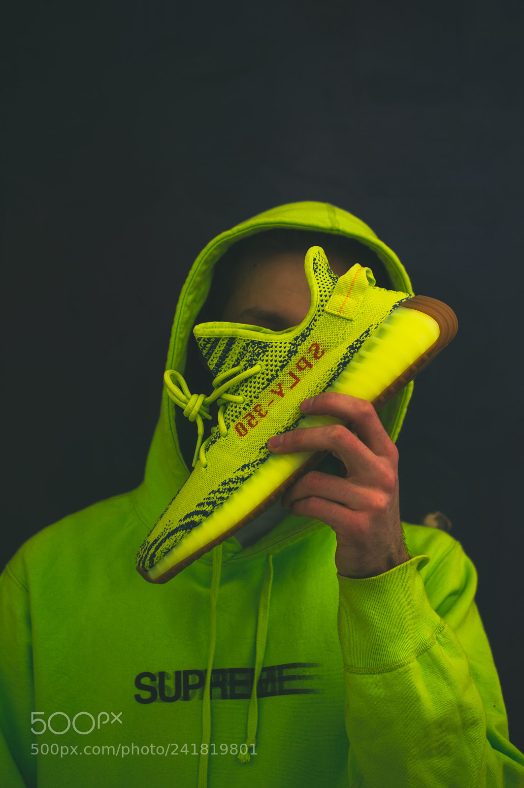 Nikon D3200 sample photo. Neon green combination photography