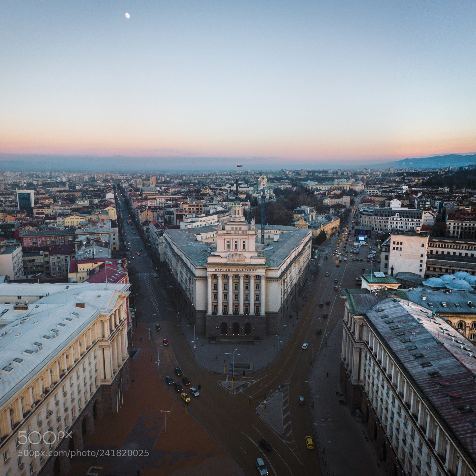 DJI FC220 sample photo. Sofia city center photography