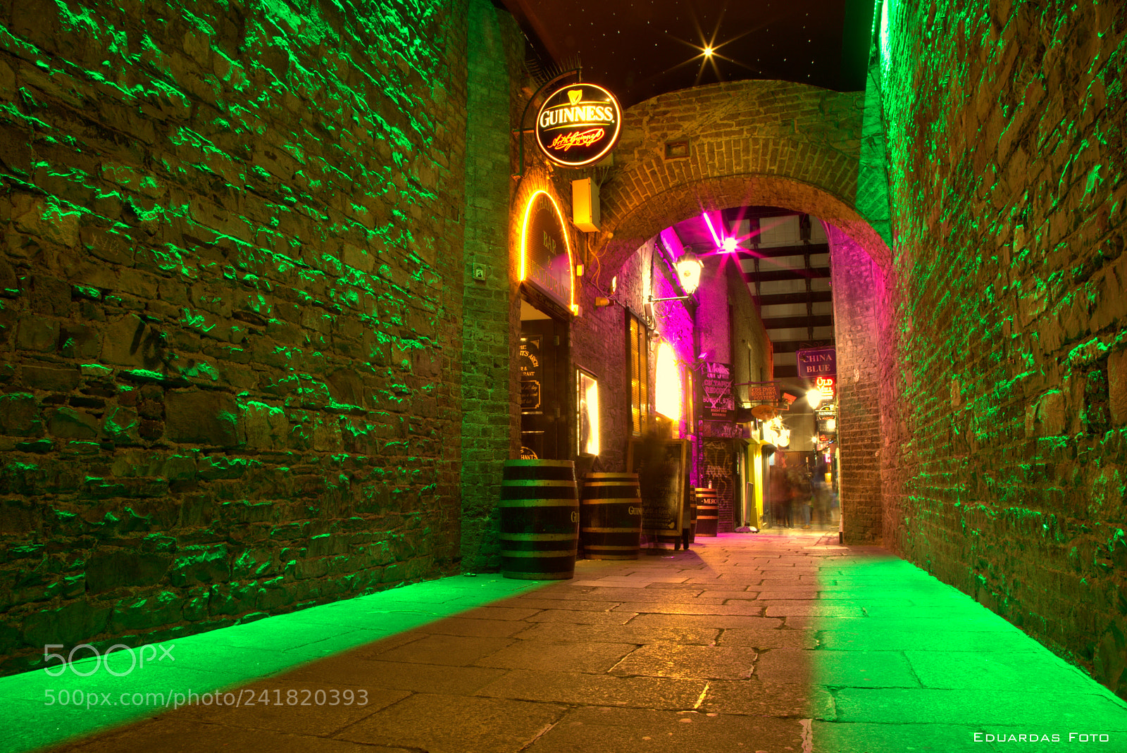 Canon EOS 6D + Canon EF 24-105mm F4L IS USM sample photo. Dublin night photography