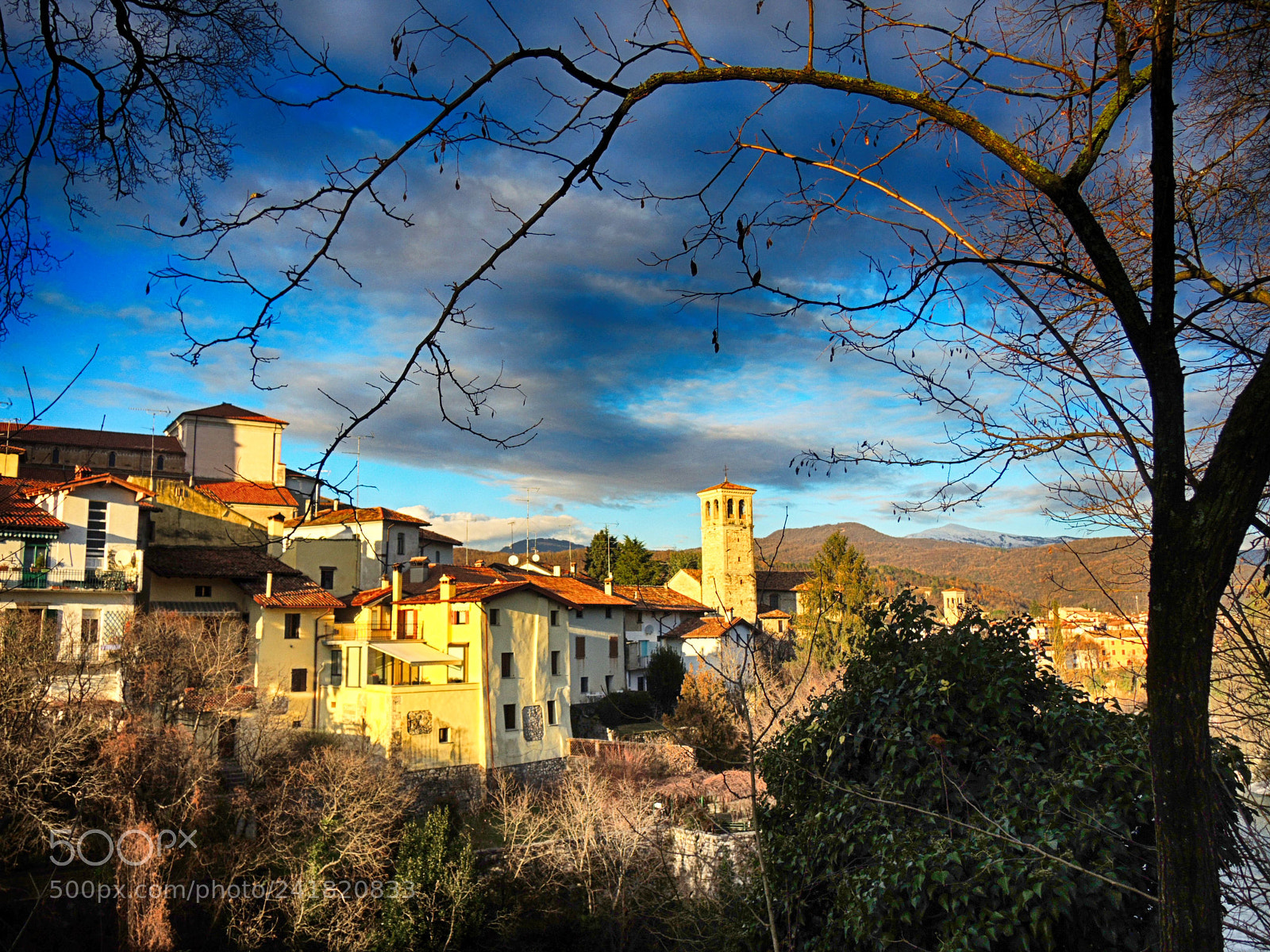 Nikon Coolpix P7700 sample photo. Landscape in cividale photography