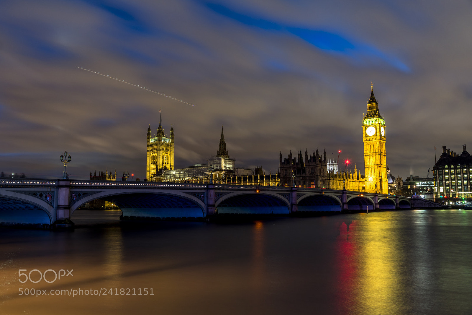 Sony ILCA-77M2 sample photo. Westmister bridge by night photography