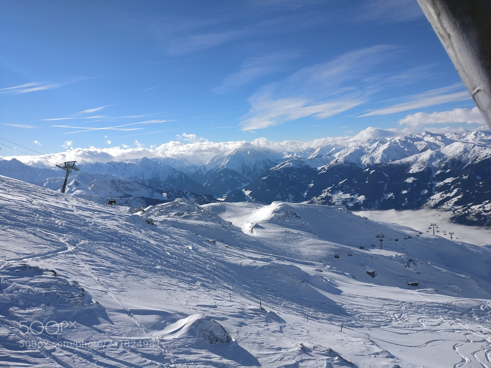 OnePlus A3003 sample photo. Ski paradise photography