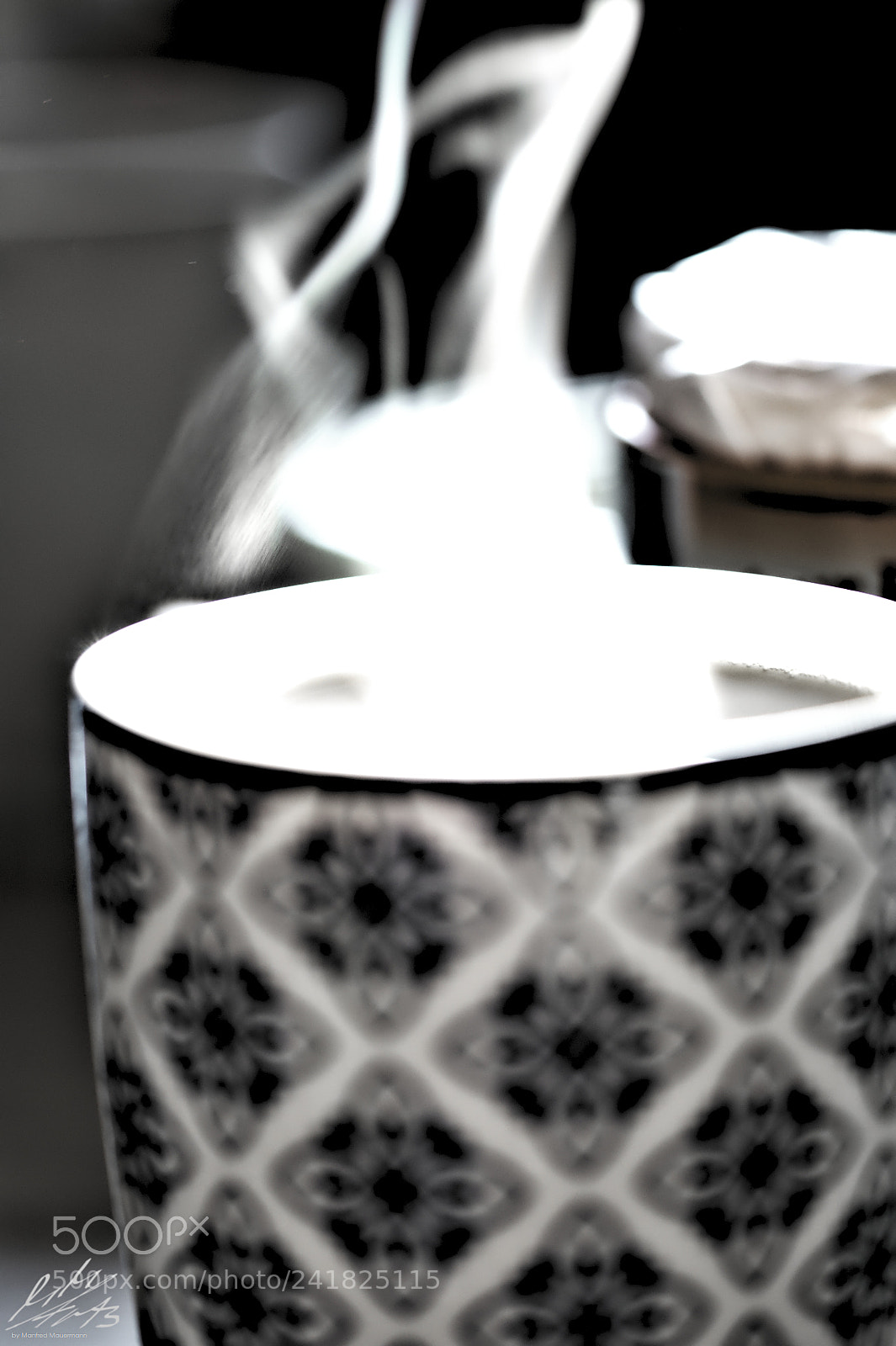 Nikon D90 sample photo. The magic of coffee photography