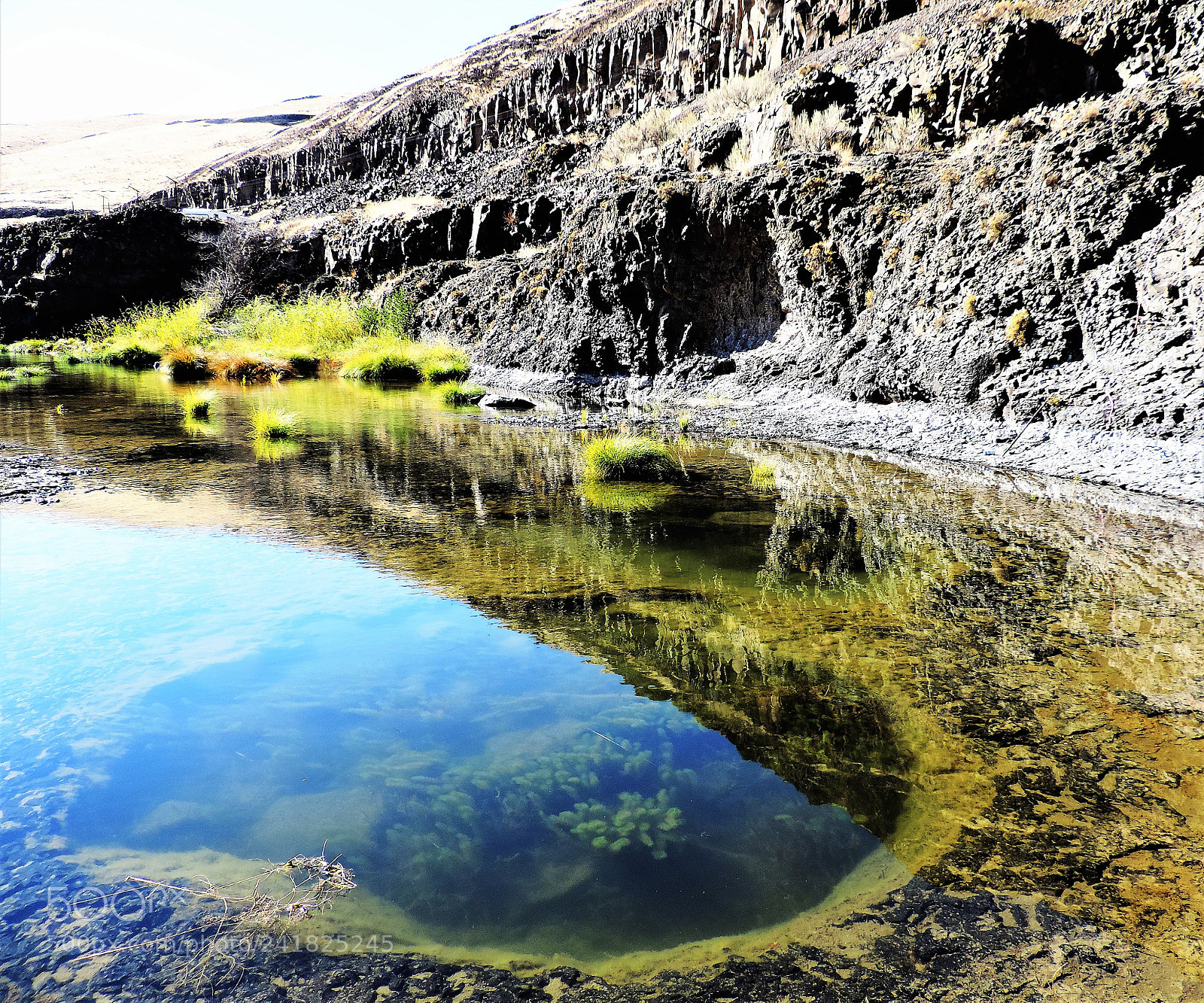 Nikon Coolpix P520 sample photo. Deschutes river pool photography