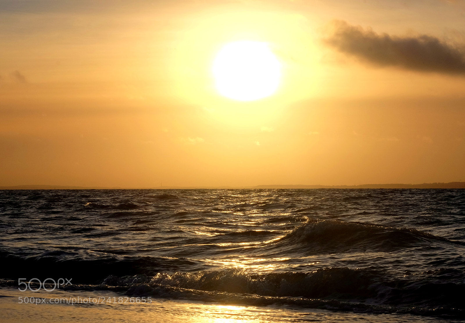 Fujifilm X-M1 sample photo. Sunset on the sea photography