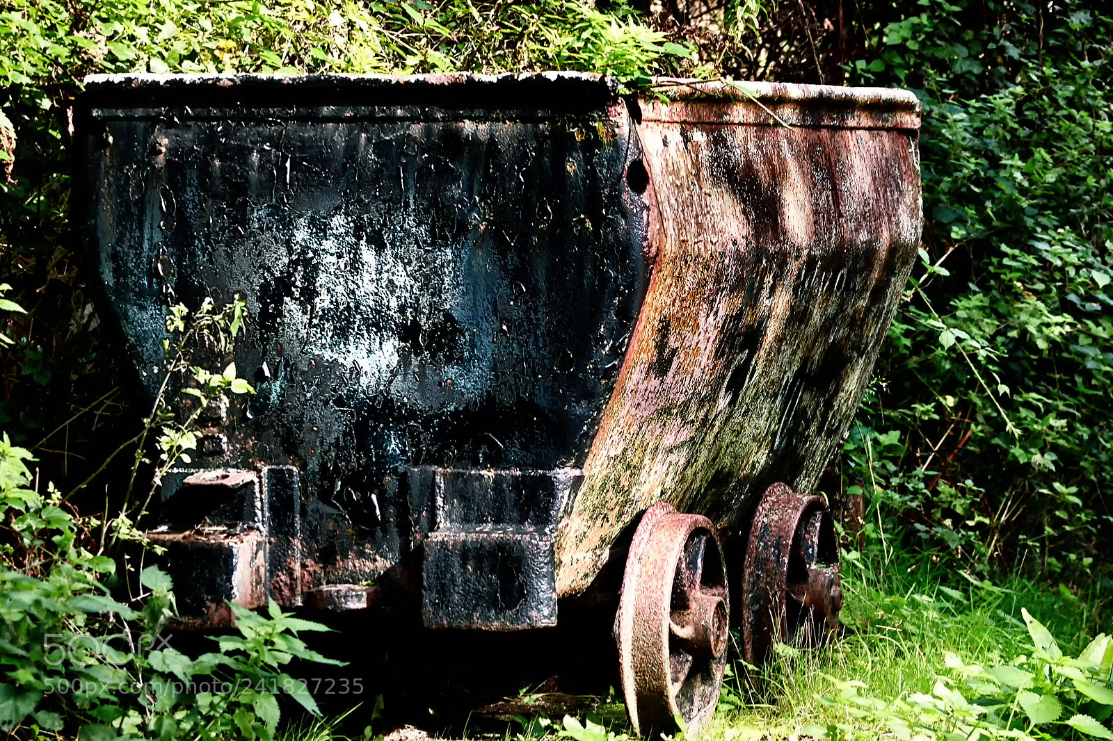 Canon EOS 450D (EOS Rebel XSi / EOS Kiss X2) sample photo. Old mining cart photography