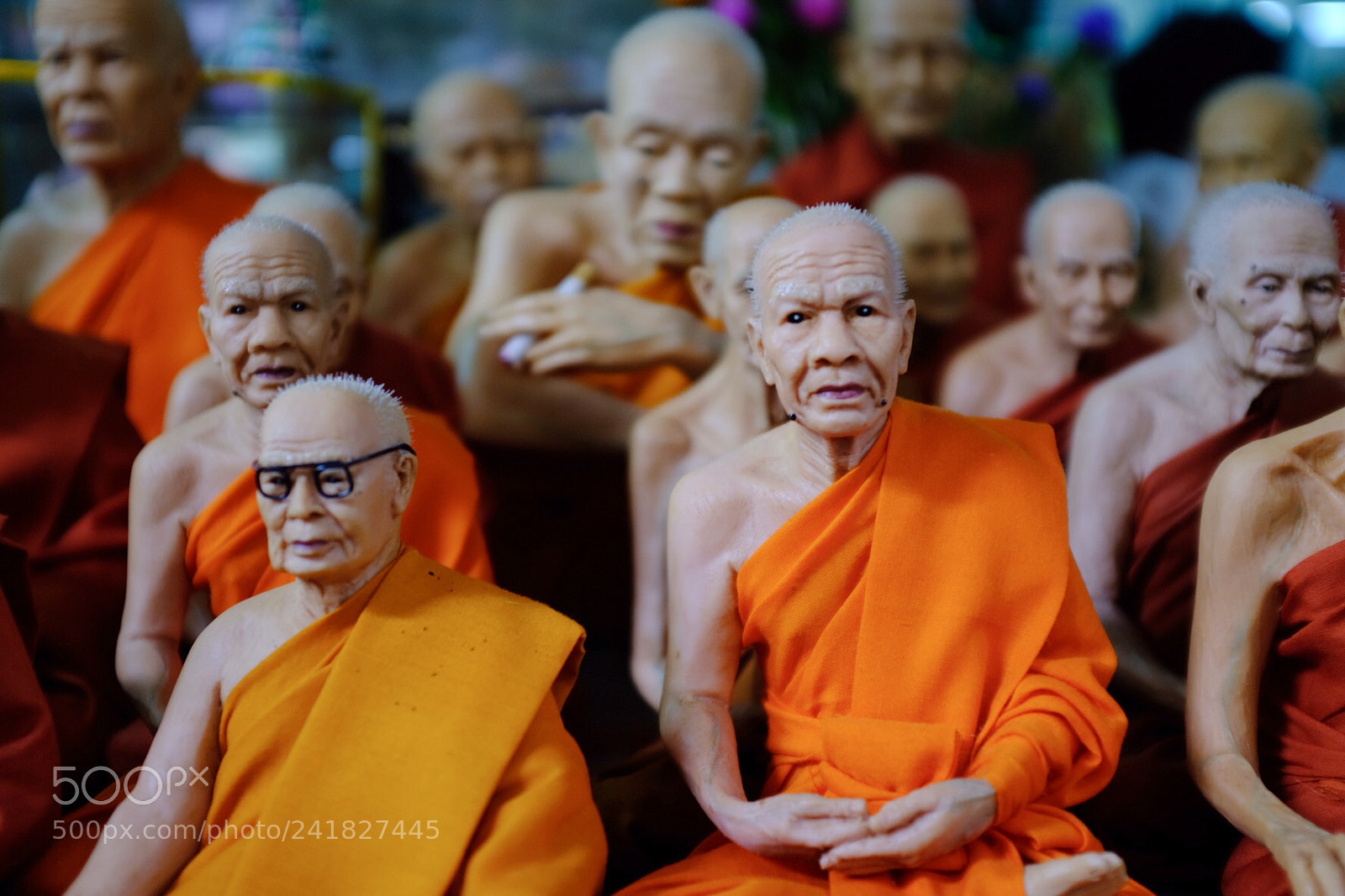 Fujifilm X100F sample photo. Wax figurines photography