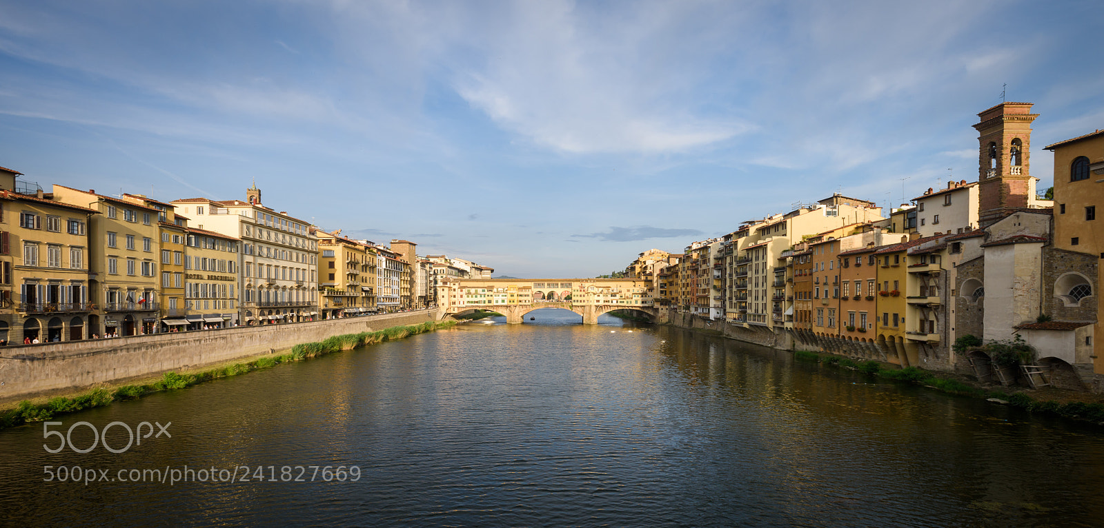 Nikon D810 sample photo. Bridges of florence photography