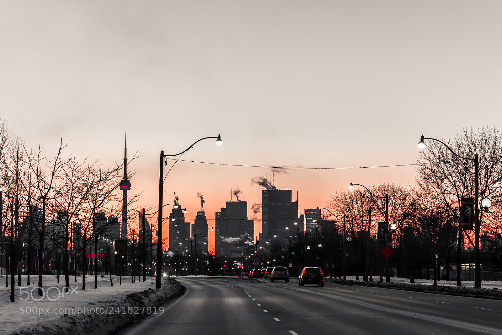 Nikon D7100 sample photo. Looking off to downtown photography