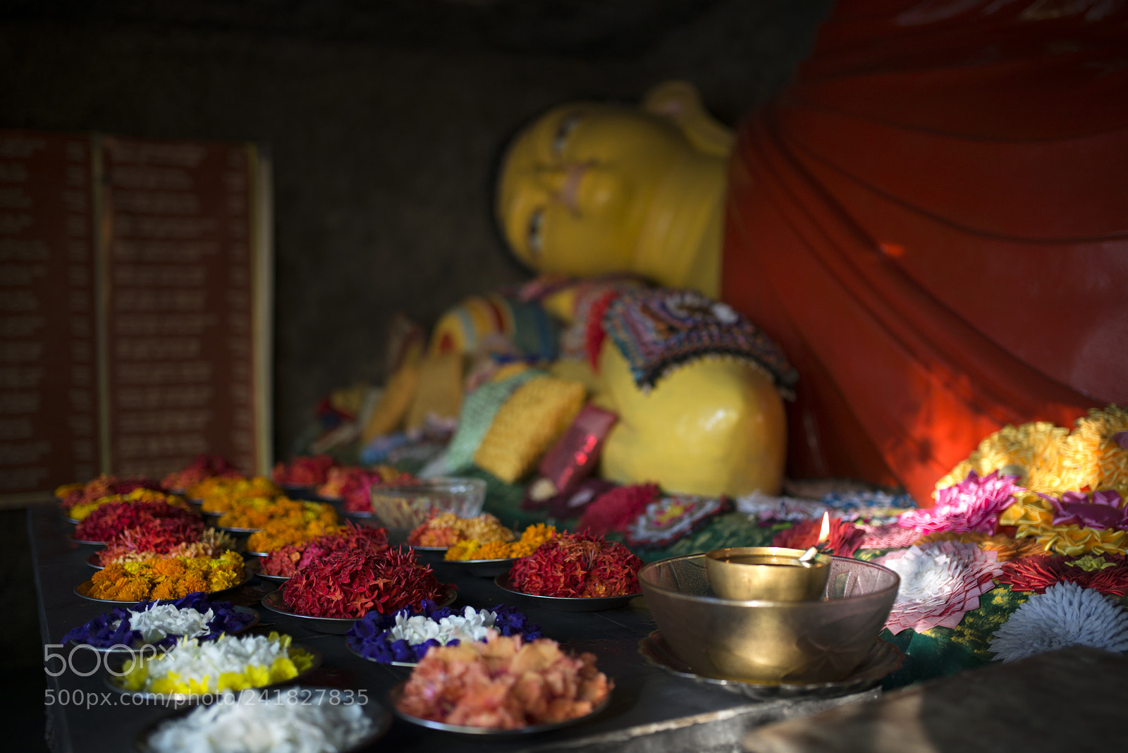 Nikon D800 sample photo. Buddha flowers photography