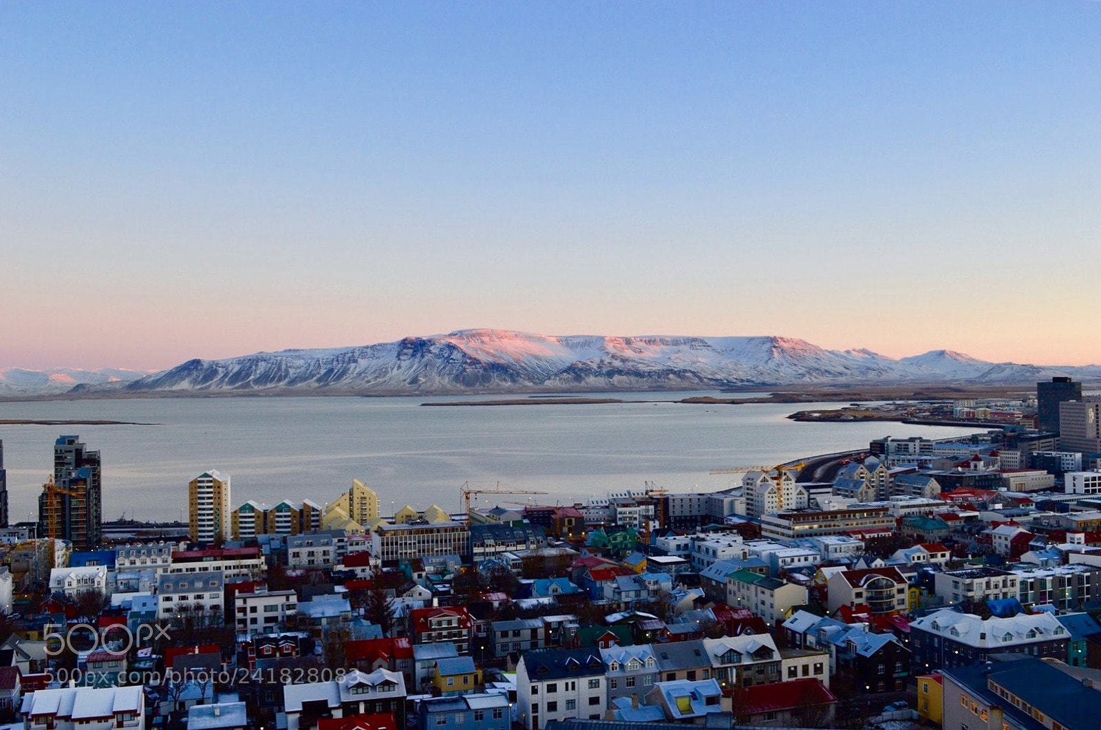 Nikon D3200 sample photo. The city of reykjavik photography