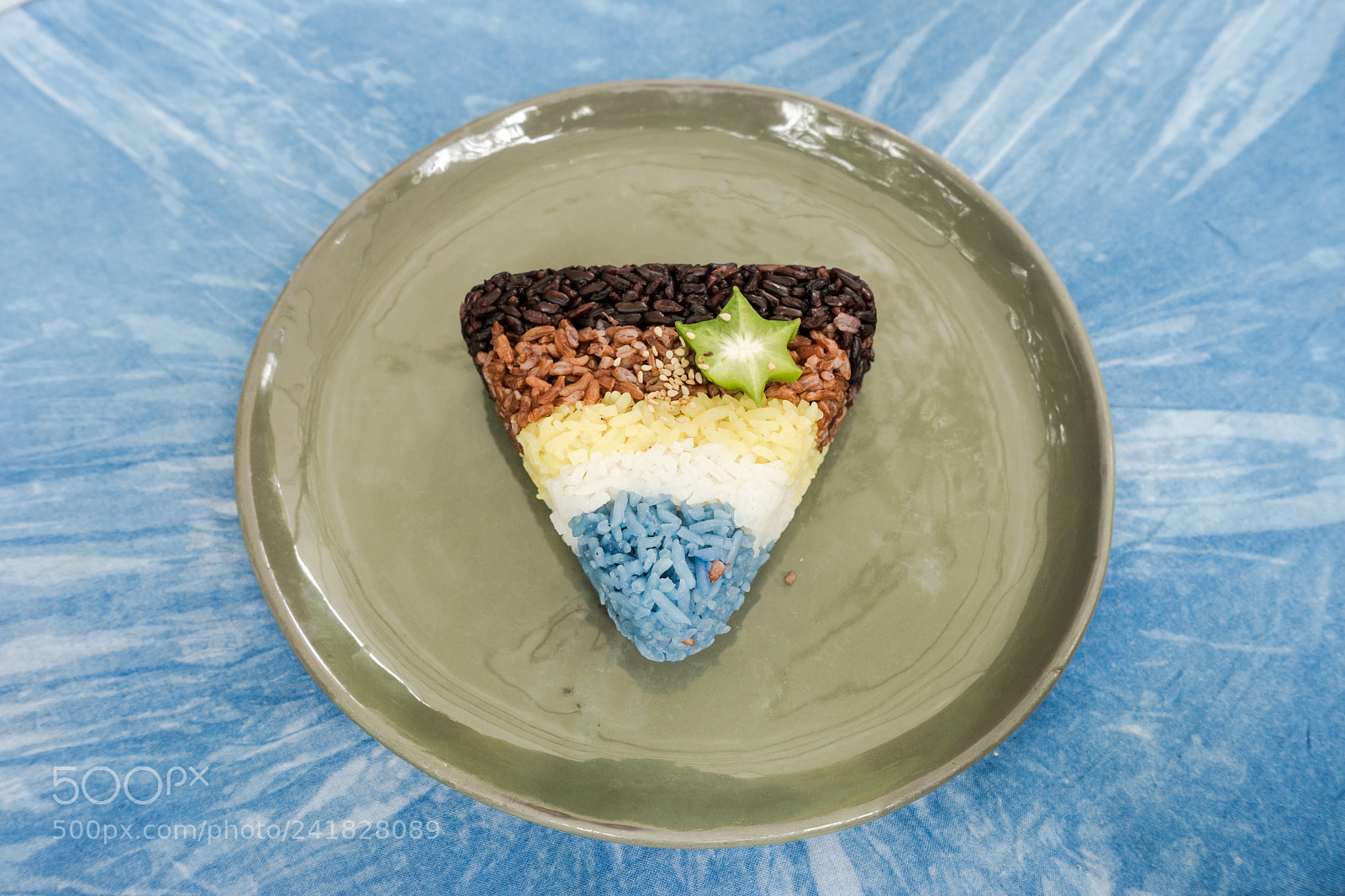 Sony a7 sample photo. Colorful rice on dish photography