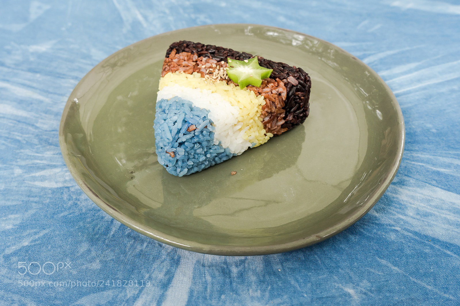 Sony a7 sample photo. Colorful rice on dish photography