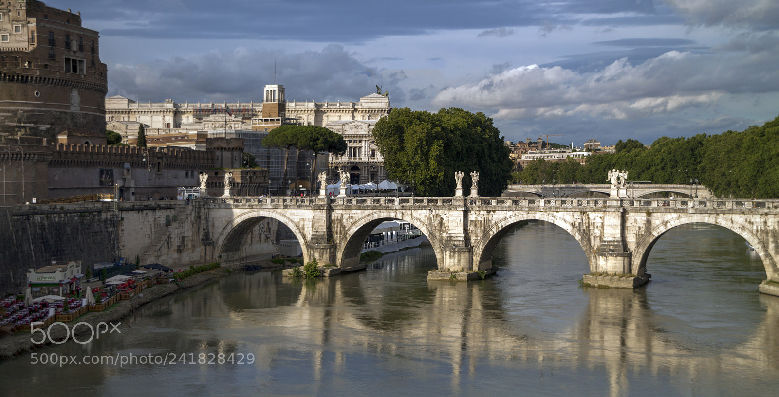 Canon EOS 50D sample photo. Vatican city  bridge photography