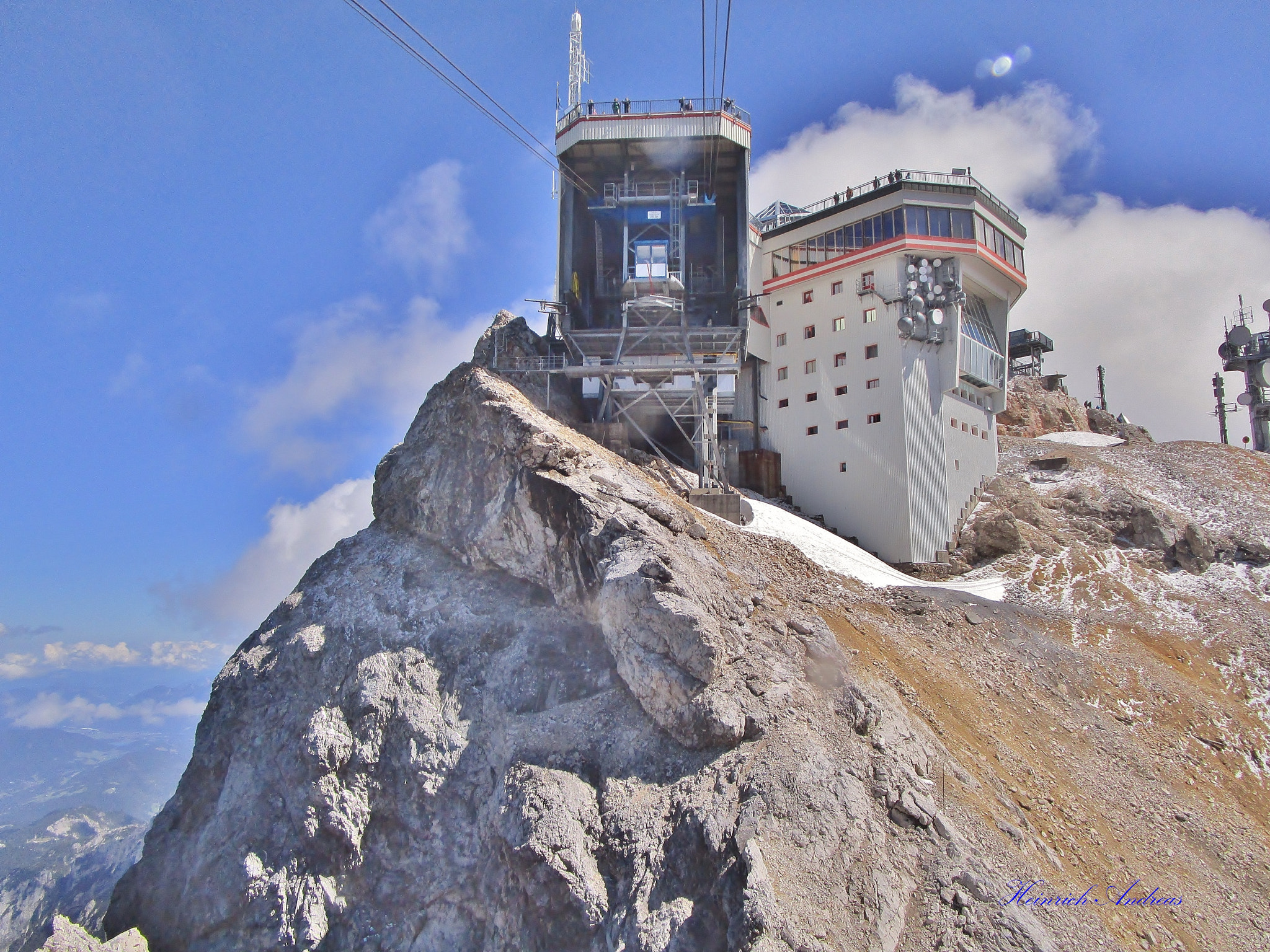 Canon PowerShot ELPH 150 IS (IXUS 155 / IXY 140) sample photo. Zugspitze photography