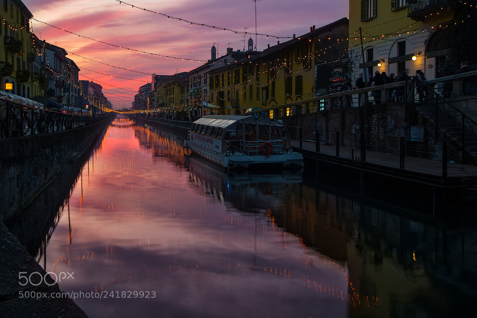 Nikon D5 sample photo. Naviglio grande milan photography