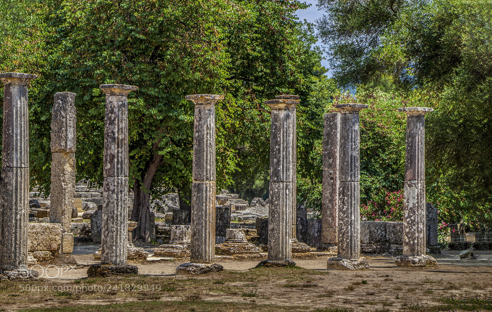 Canon EOS 50D sample photo. Greek ruins photography