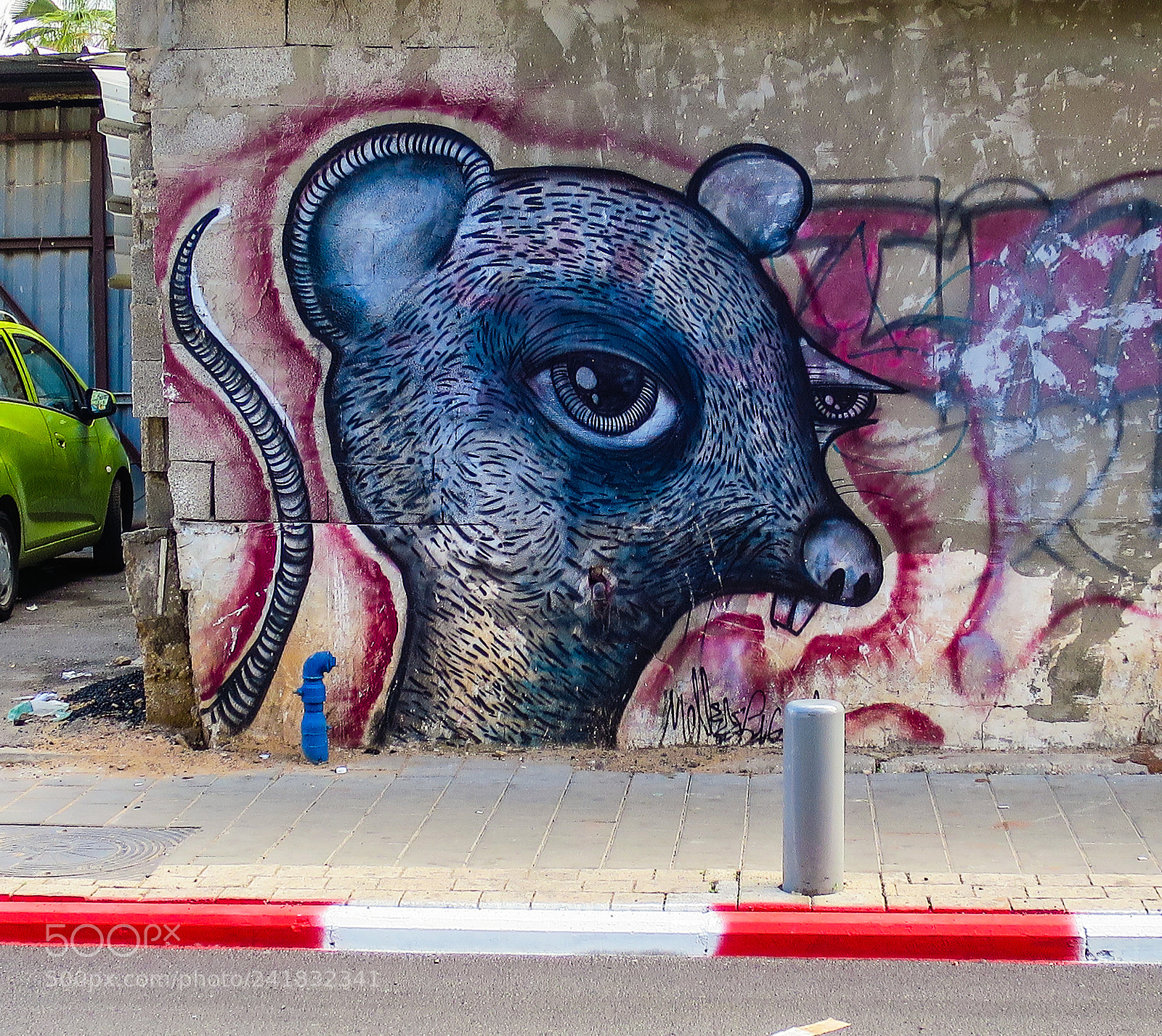 Canon PowerShot S120 sample photo. Tel aviv street art photography