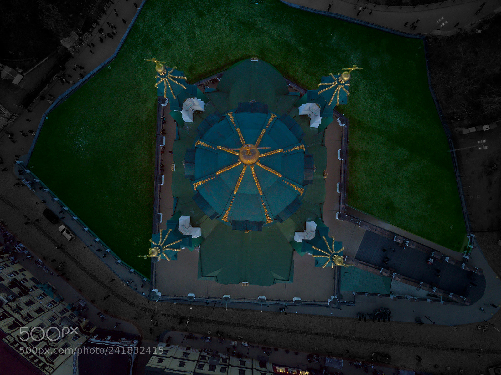DJI FC220 sample photo. St andrew's church, top photography