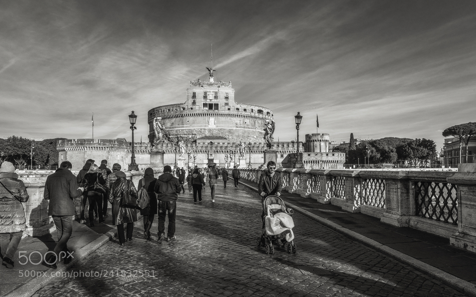 Nikon D810 sample photo. Castel sant'angelo photography