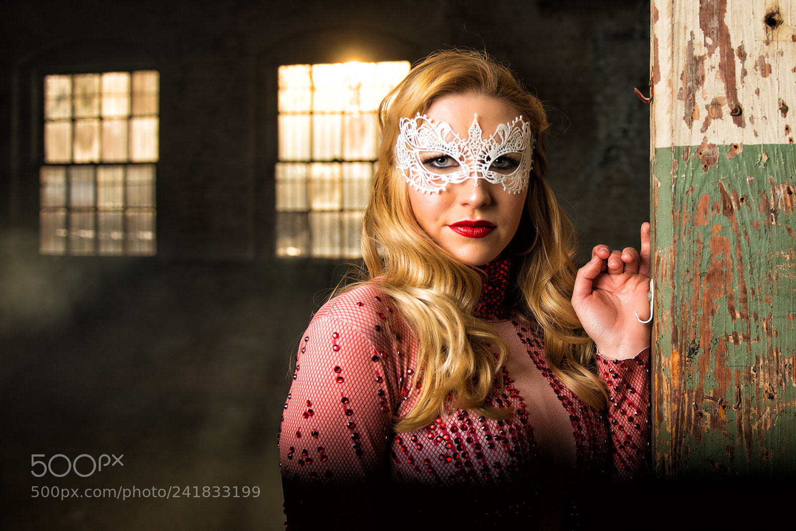 Nikon D810 sample photo. Masked beauty photography
