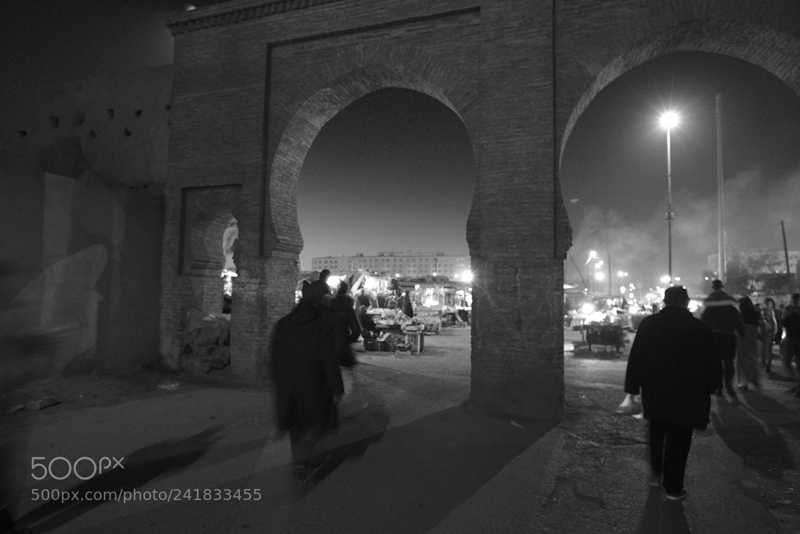 Nikon D800 sample photo. Fruits market by night photography
