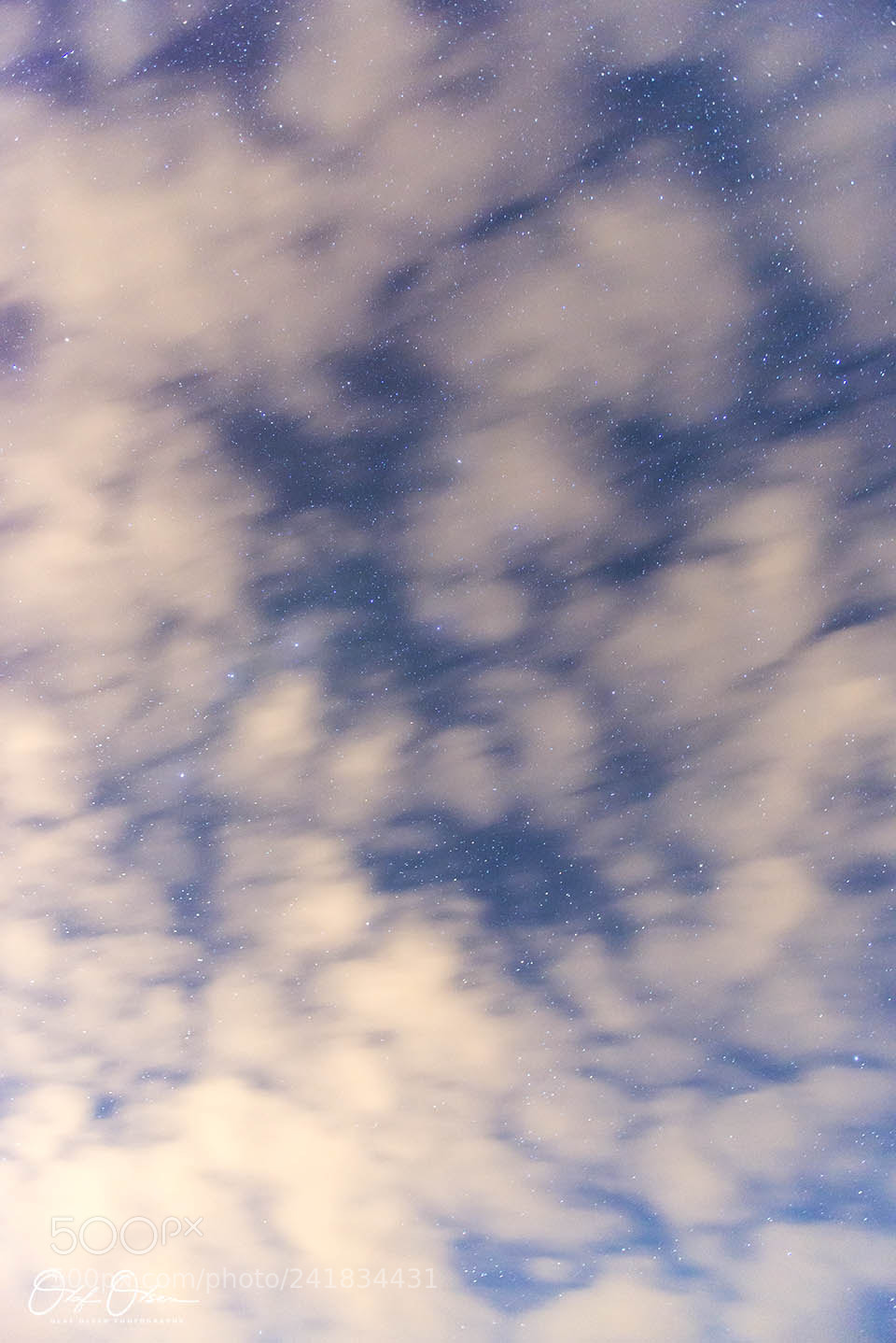Nikon D600 sample photo. Cloudy astro photography