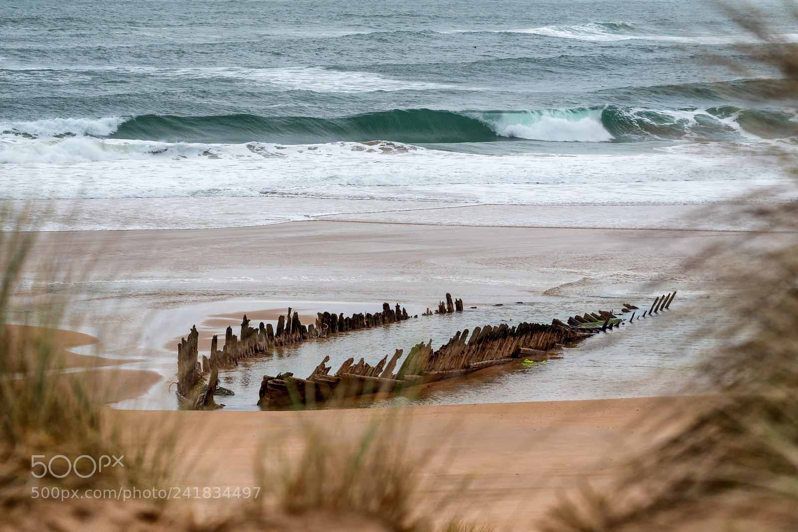 Pentax K-1 sample photo. Shipwreck photography
