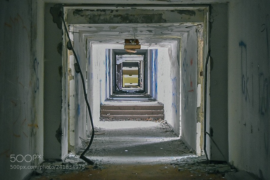 Nikon D5500 sample photo. Lost place photography