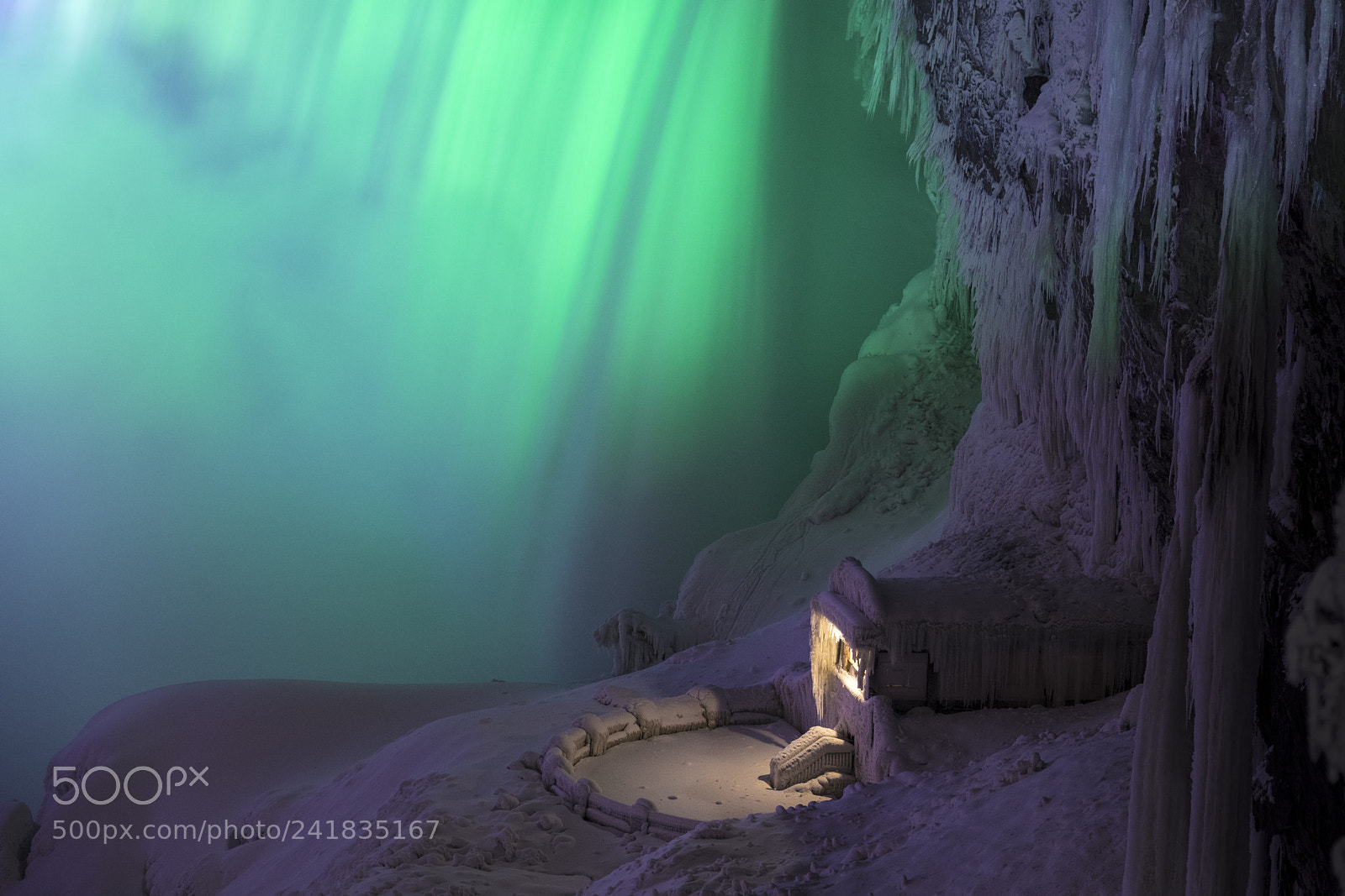 Nikon D850 sample photo. Aurora-like glow photography