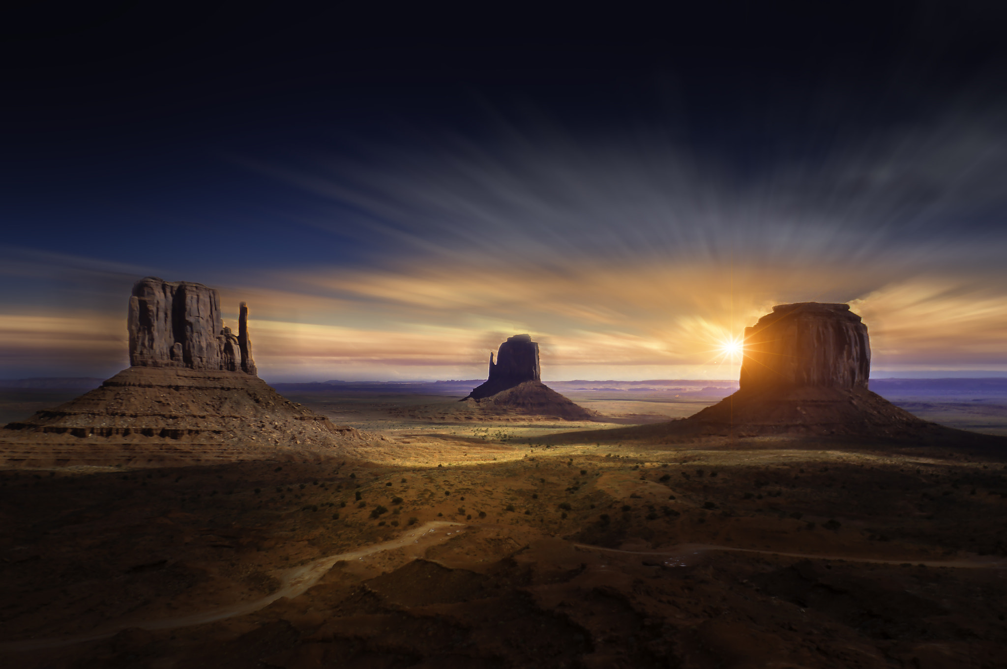 Sony Alpha NEX-C3 sample photo. Monument valley photography