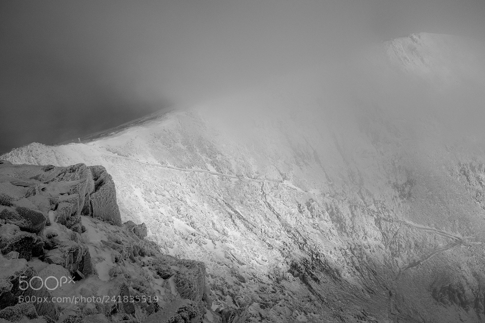 Fujifilm X100S sample photo. Miners track from snowdon photography